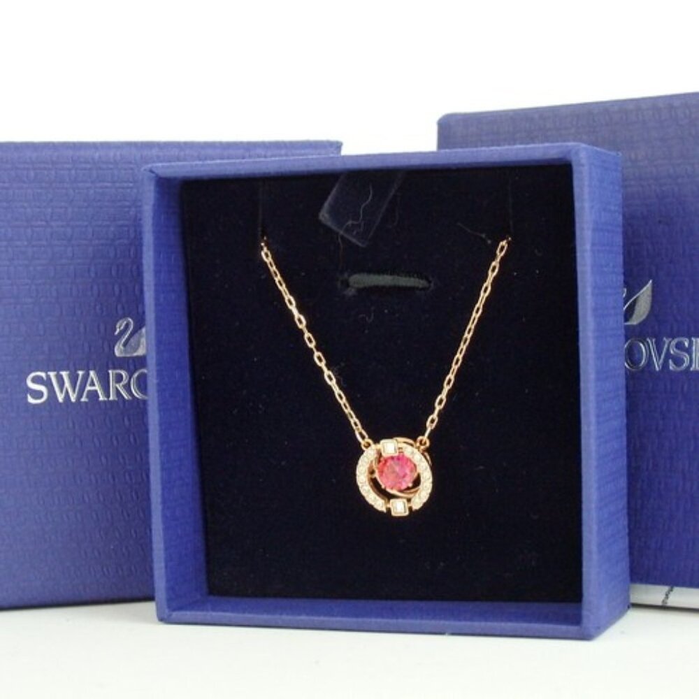 Authentic SWAROVSKI 5279421 Sparkling Dance Necklace Swarovski crystal[Used]